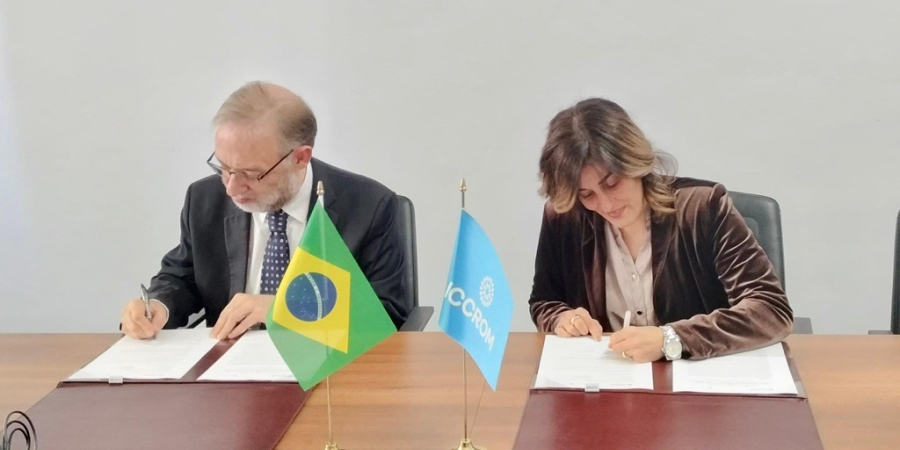 ICCROM and Brazil strengthen cooperation through Memorandum of Understanding with Fundação Biblioteca Nacional