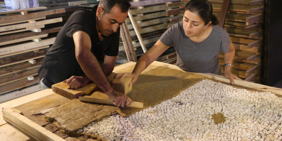 Mosaic Conservation Course in Lebanon Concludes