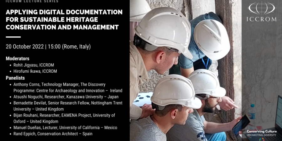 Applying Digital Documentation for Sustainable Heritage Preservation and Management