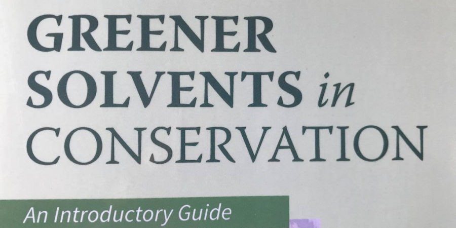 Greener Solvents in Conservation