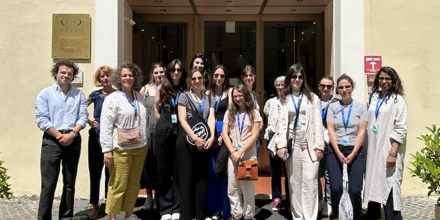20240524_Students from the University of Paris 1 Panthéon-Sorbonne visit ICCROM