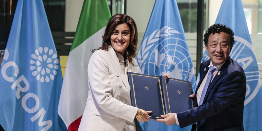 ICCROM and FAO sign a Memorandum of Understanding for the Global Food and Agriculture Museum and Network 
