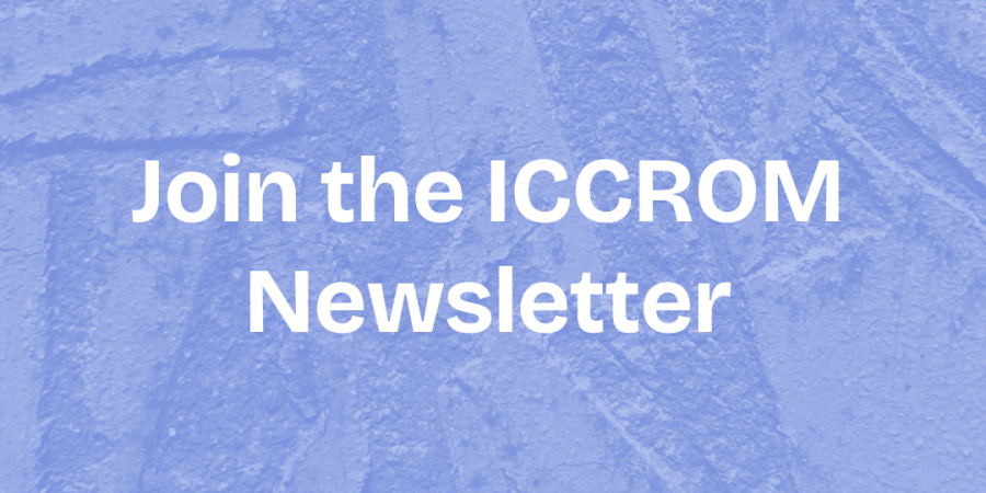 ICCROM Newsletter