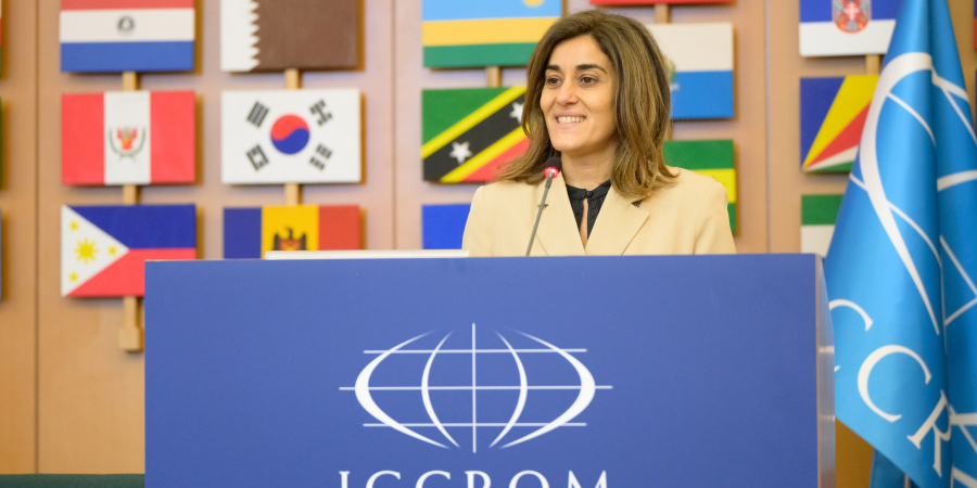 Welcoming Ms Aruna Francesca Maria Gujral as the new Director-General of ICCROM 