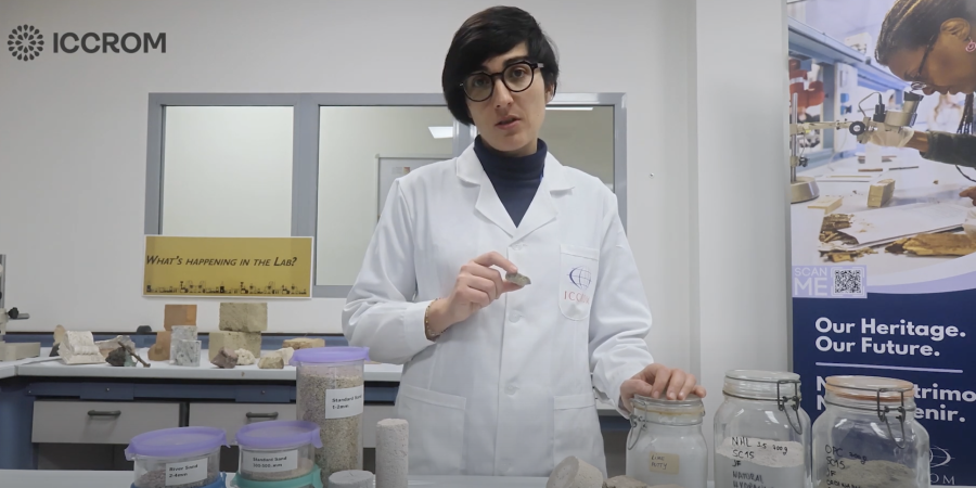 Cooking with ICCROM: The Gravimetric Analysis of a Mortar Sample 