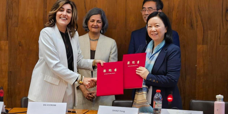 ICCROM and WHITRAP Shanghai Reaffirm Shanghai Commitment to Sustainable Heritage Management