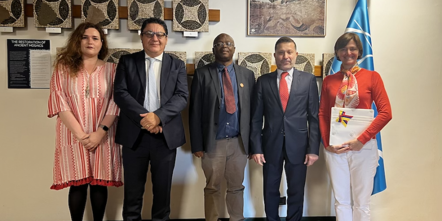 Rencontre avec une délégation de l'Ambassade de Colombie 
