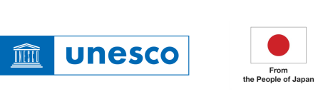 UNESCO and Japan logo