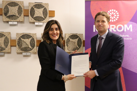 ICCROM Welcomes USUN Ambassador Jeffrey Prescott  