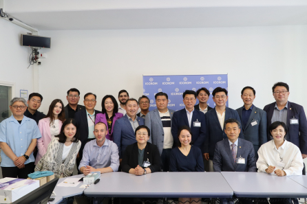 Welcoming the Korean delegation of the Culture, Sport and Tourism Committee of the Gyeonggido Assembly 