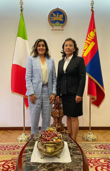 Director-General visit to Ambassador of Mongolia 