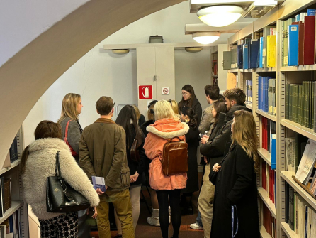 Visit from Cultural Diplomacy Master’s students 