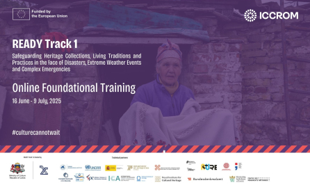 ICCROM launches READY Track 1 Online Foundational Training