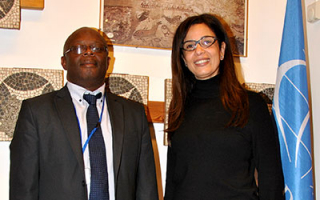 Mrs Gihane Zaki, Director of the Egyptian Academy in Rome