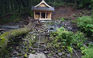 Earthquake as Heritage – examples from Japan