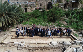 Completion of training course in Byblos for the conservation of mosaics in situ