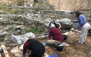 Completion of training course in Byblos for the conservation of mosaics in situ