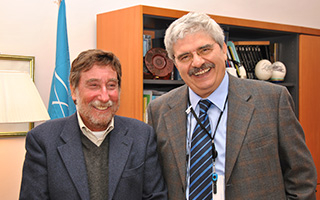 Paolo Giorgio Ferri with Stefano de Caro