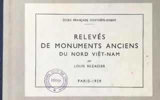 Survey of ancient monuments of Nord Viet-Nam, Paris 1959 – a grey workbook and a mental walk in the ICCROM Library