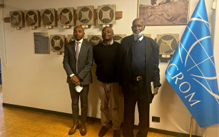 Meeting with representatives from UNESCO on African World Heritage