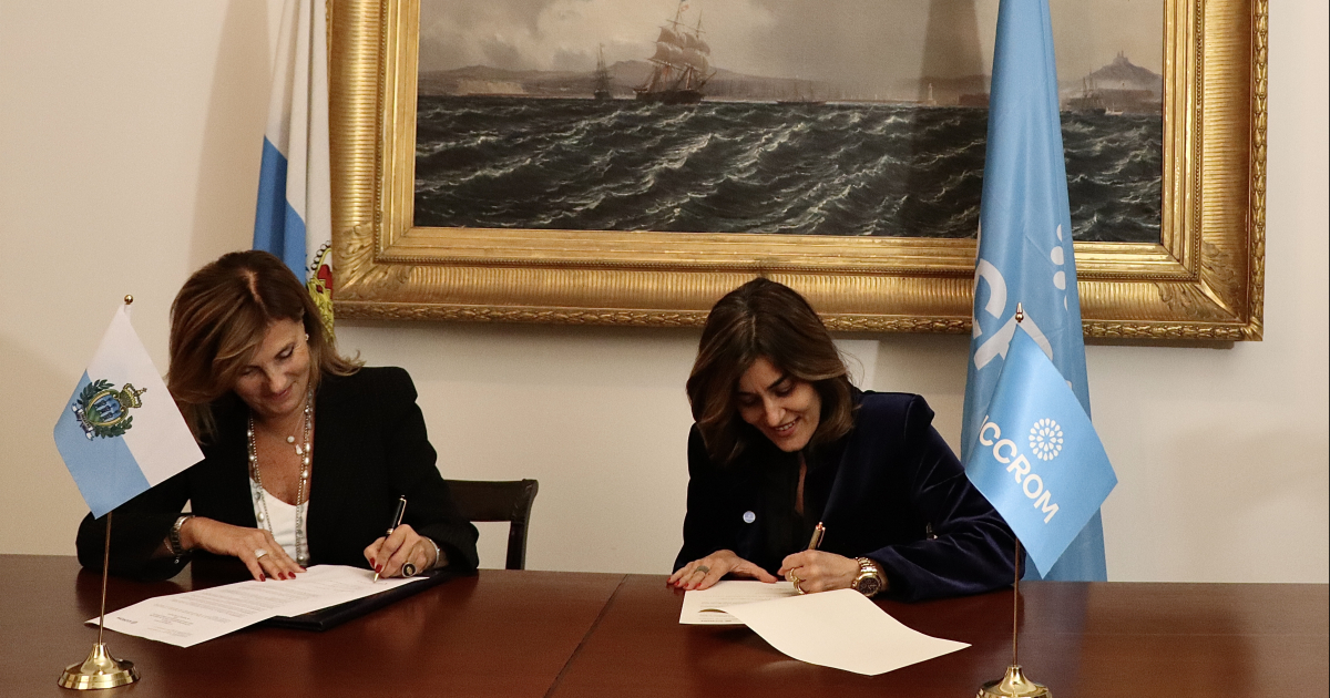 Celebrating San Marino, ICCROM's 139th Member State