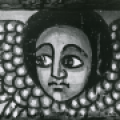 Ethiopia: Detail of angel ceiling, Debre Berhan Selassie Church, Gondar