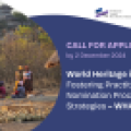 Call for applications for a Forum and Mentoring Programme: ‘World Heritage in Africa – Fostering practitioners for nomination processes and strategies (WHAPS)’ 