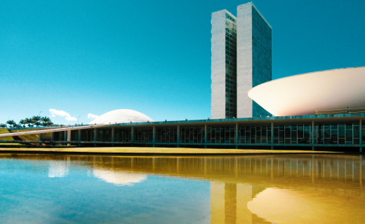 Praça dos Três Poderes Congresso Nacional Brasília 