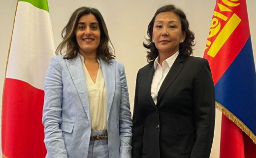 Director-General visit to Ambassador of Mongolia 