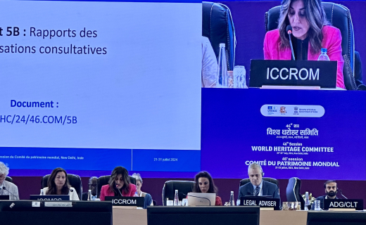 ICCROM at the 46th Session of the World Heritage Committee 