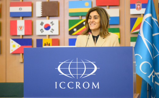 Welcoming Ms Aruna Francesca Maria Gujral as the new Director-General of ICCROM 