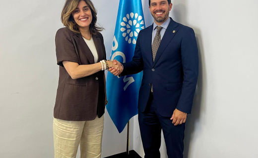 Visit from Ambassador of Ecuador