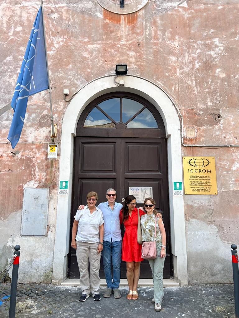 Visit from former participants of the Scuola di Specializzazione per lo Studio e il Restauro dei Monumenti